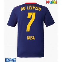RB Leipzig Antonio Nusa #7 Gostujuci Dres 2025-26 Kratak Rukav